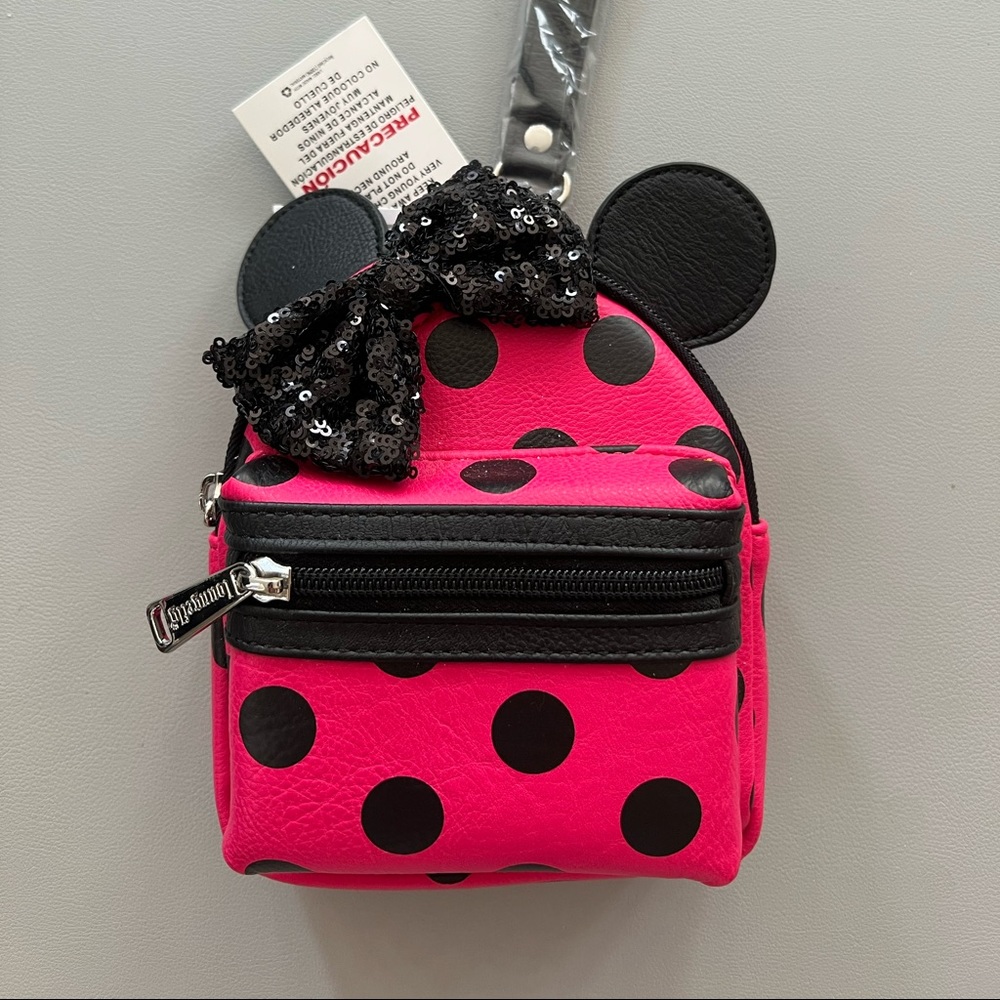 Loungefly Disney Parks Minnie wristlet